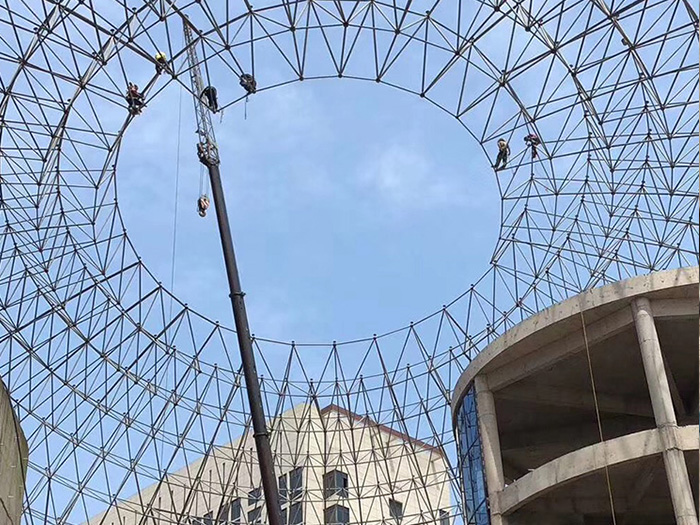 尚志网架螺栓球加工流程